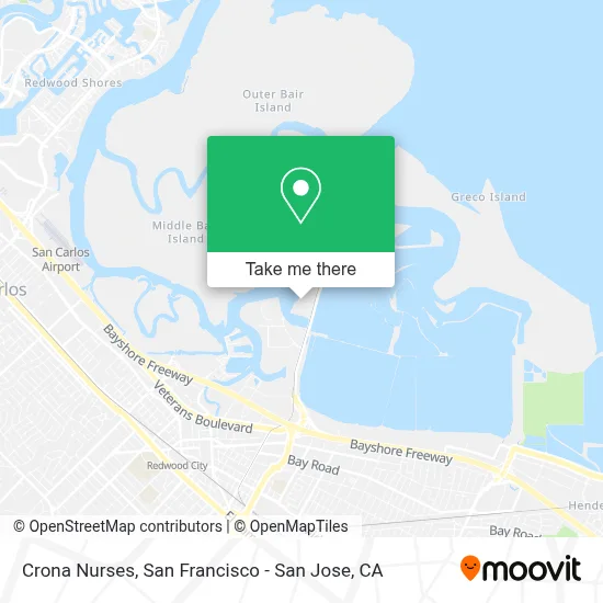 Crona Nurses map