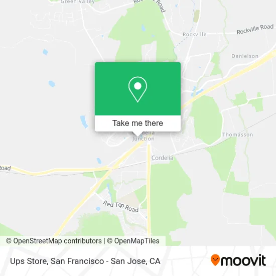 Ups Store map