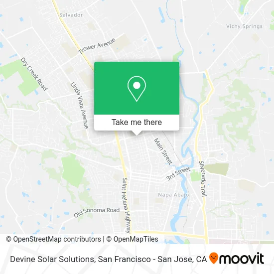 Devine Solar Solutions map