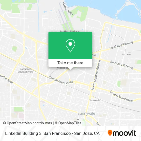 Linkedin Building 3 map