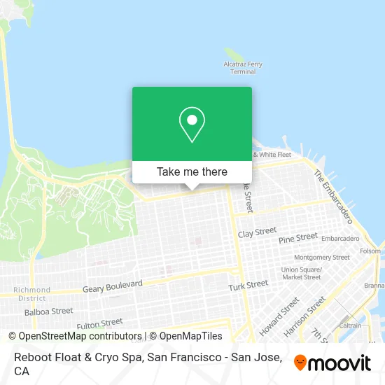 Reboot Float & Cryo Spa map