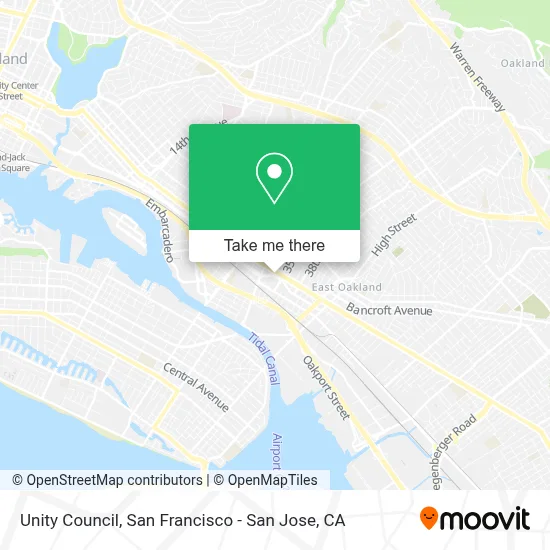 Unity Council map