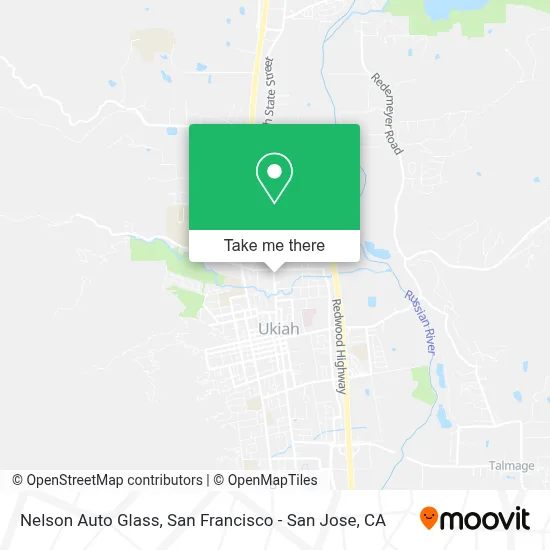 Nelson Auto Glass map