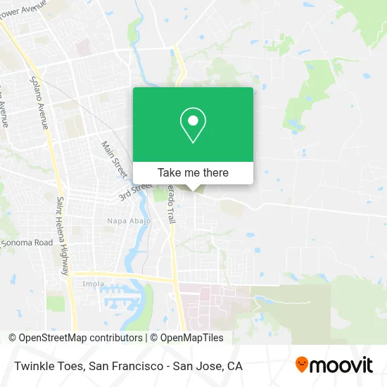 Twinkle Toes map