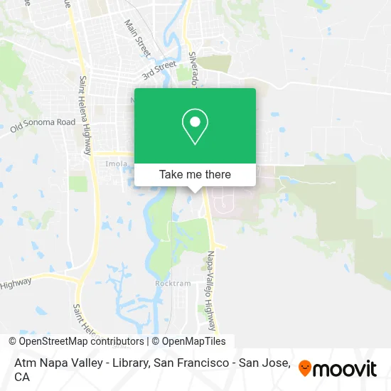 Atm Napa Valley - Library map