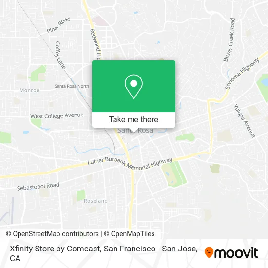 Xfinity Store by Comcast map
