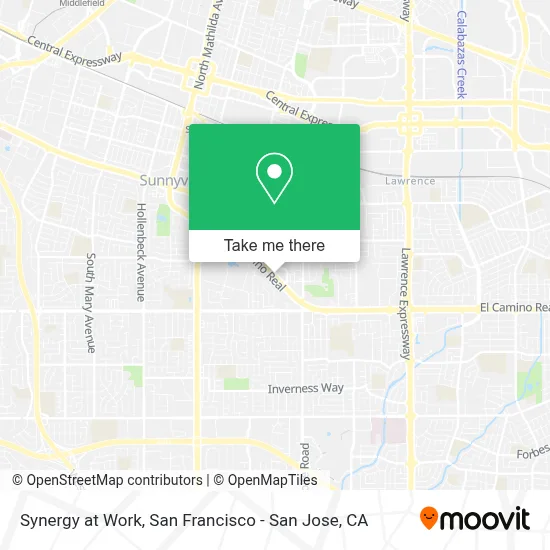 Synergy at Work map