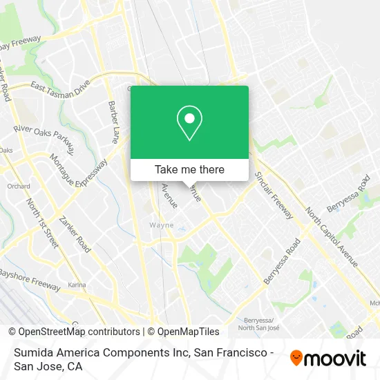 Sumida America Components Inc map
