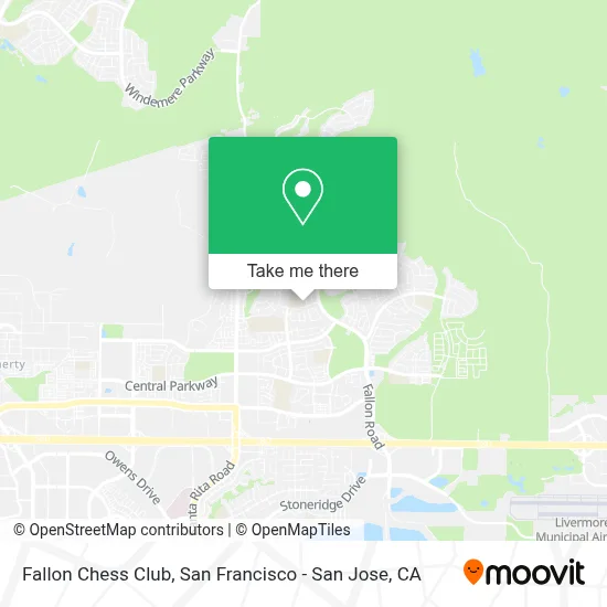 Fallon Chess Club map