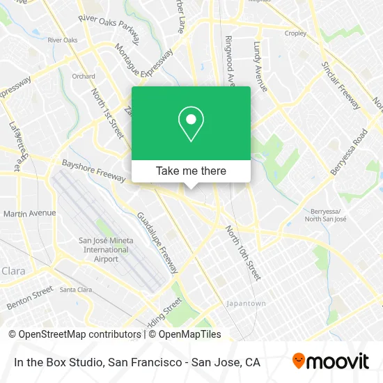In the Box Studio map