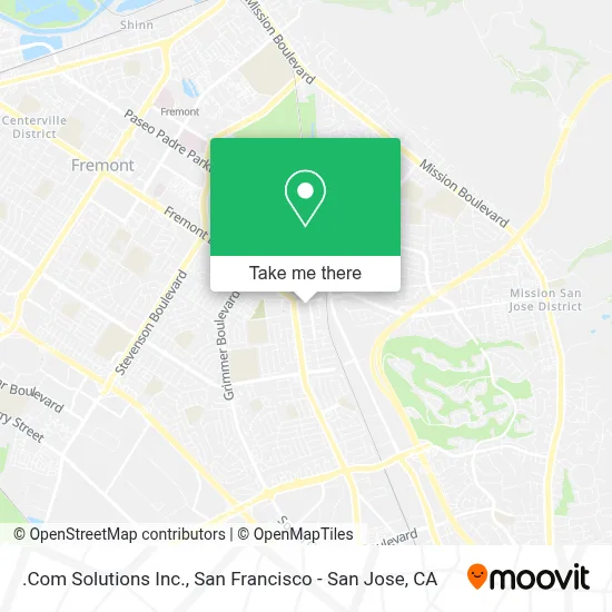 .Com Solutions Inc. map