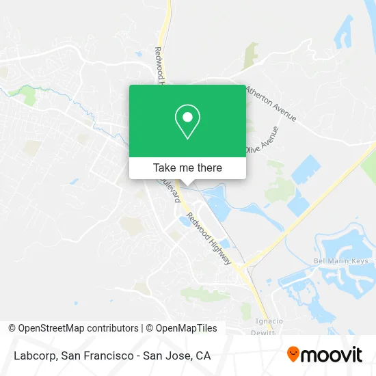 Labcorp map