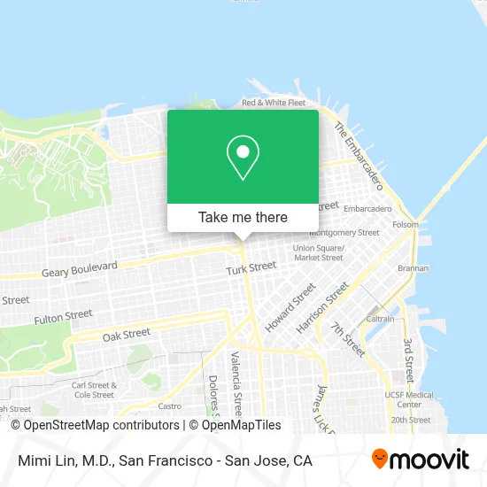 Mimi Lin, M.D. map