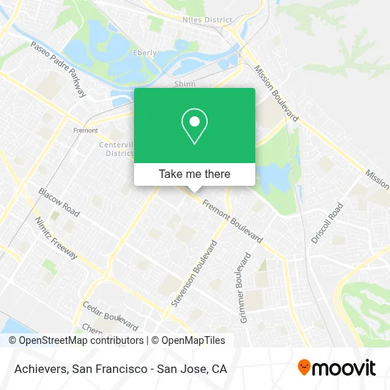 Achievers map