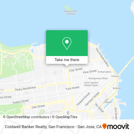 Coldwell Banker Realty map