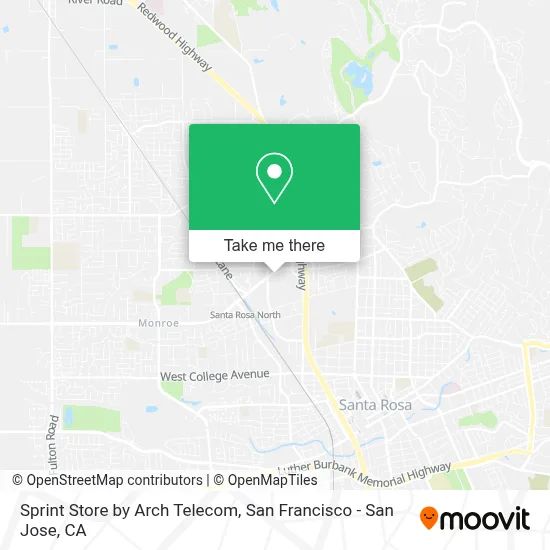 Sprint Store by Arch Telecom map