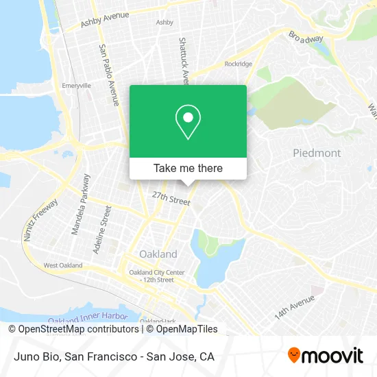 Juno Bio map