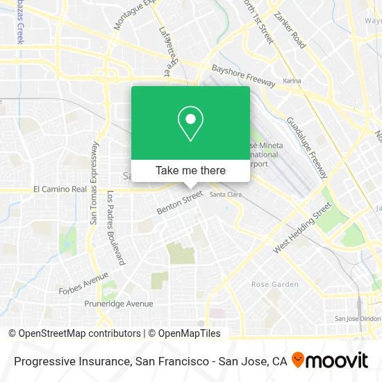 Progressive Insurance map