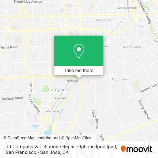 Jd Computer & Cellphone Repair - Iphone Ipod Ipad map