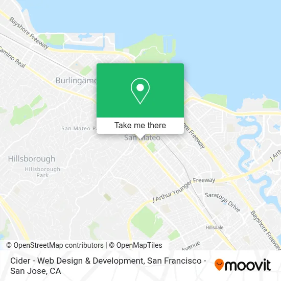 Cider - Web Design & Development map