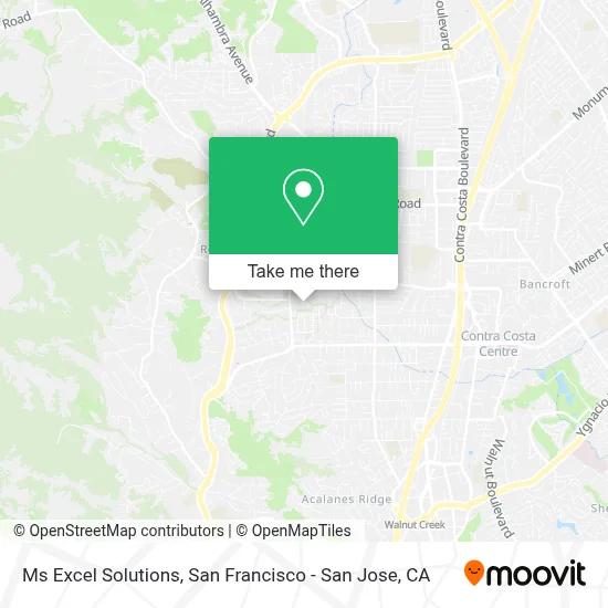 Ms Excel Solutions map