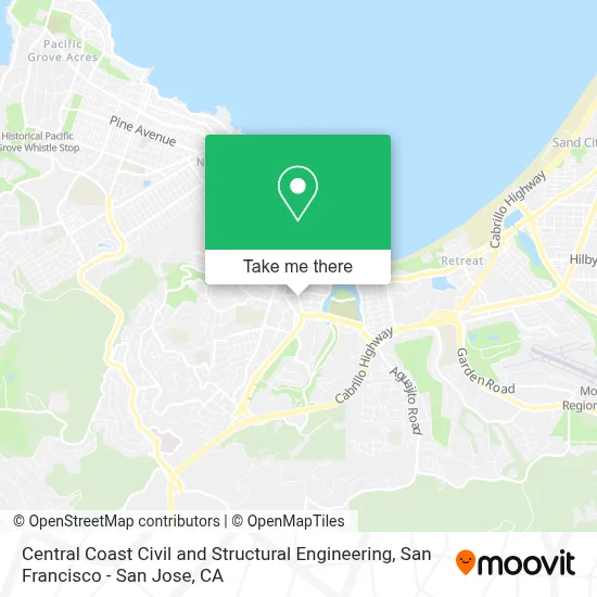 Central Coast Civil and Structural Engineering map
