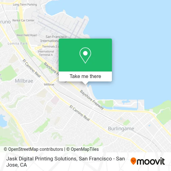 Jask Digital Printing Solutions map