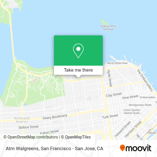 Atm Walgreens map