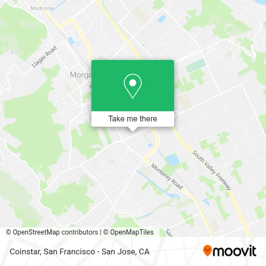 Coinstar map
