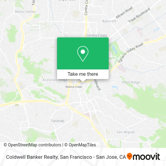 Coldwell Banker Realty map