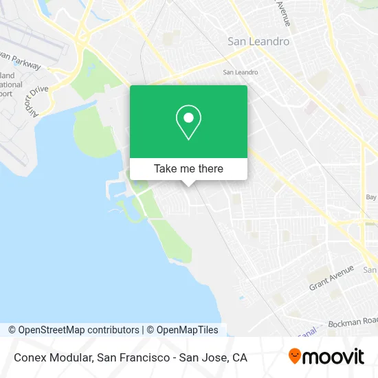 Conex Modular map