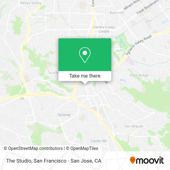 The Studio map