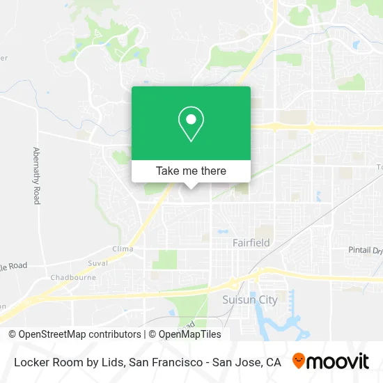 Locker Room by Lids map