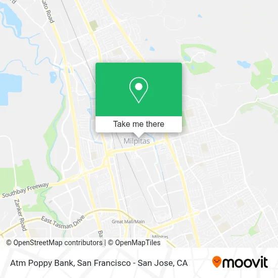Atm Poppy Bank map