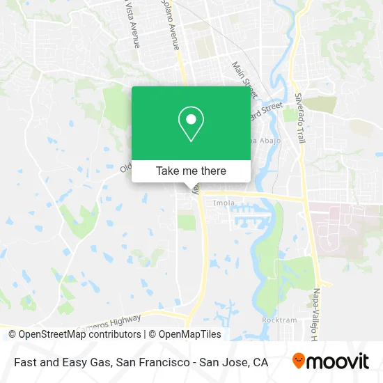 Fast and Easy Gas map