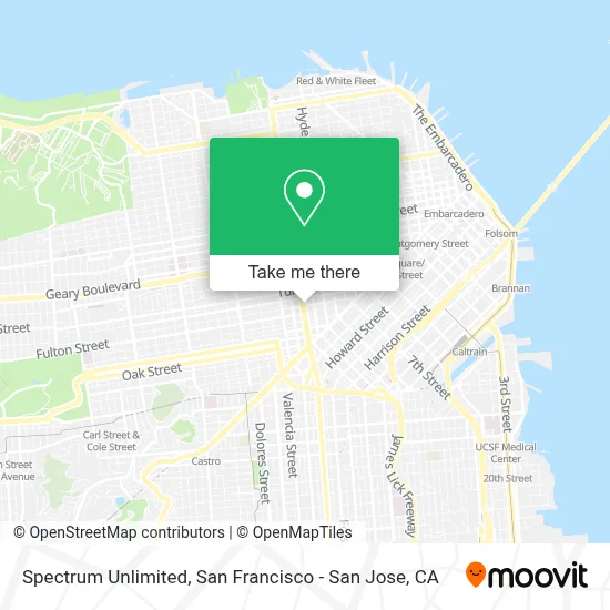 Spectrum Unlimited map