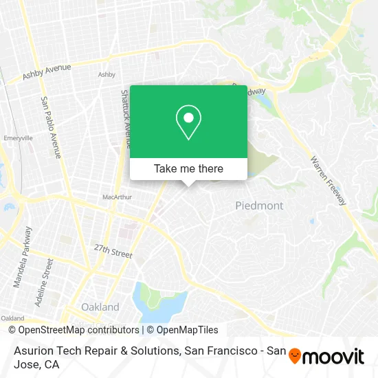 Asurion Tech Repair & Solutions map