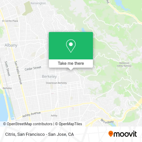 Citris map