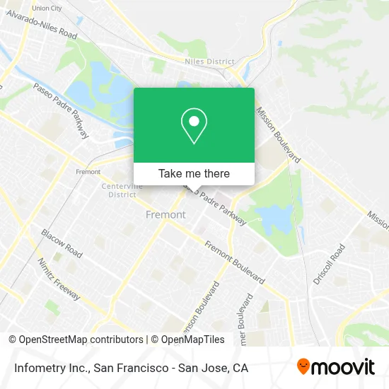 Infometry Inc. map