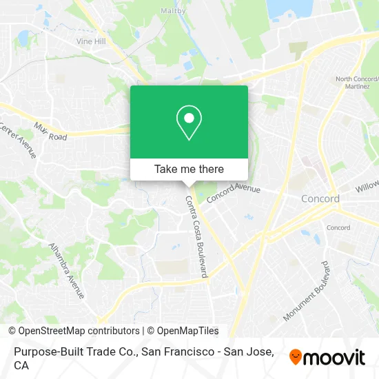 Purpose-Built Trade Co. map