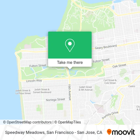 Speedway Meadows map