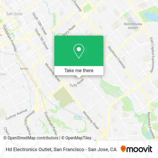 Hd Electronics Outlet map