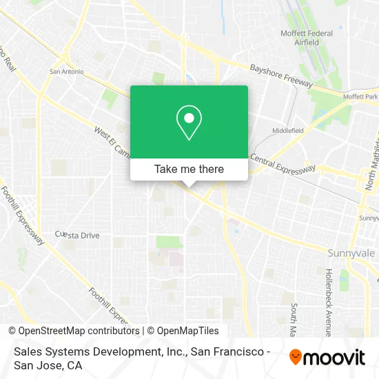 Sales Systems Development, Inc. map