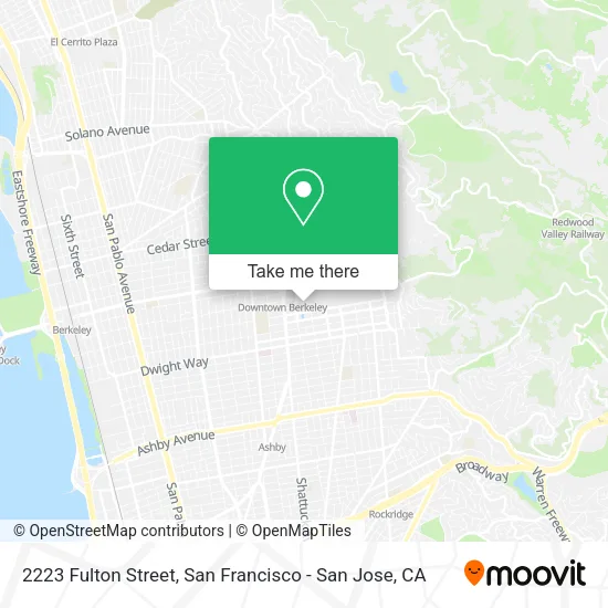 Mapa de 2223 Fulton Street