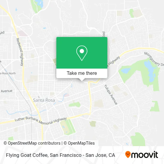 Flying Goat Coffee map