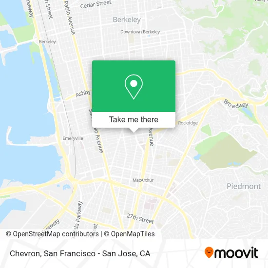 Chevron map