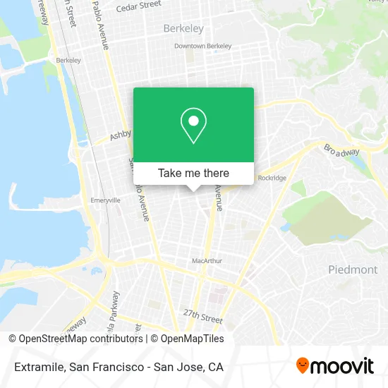 Extramile map