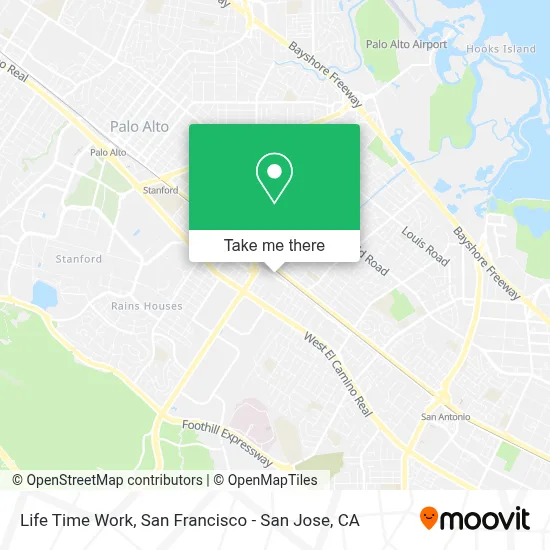 Life Time Work map