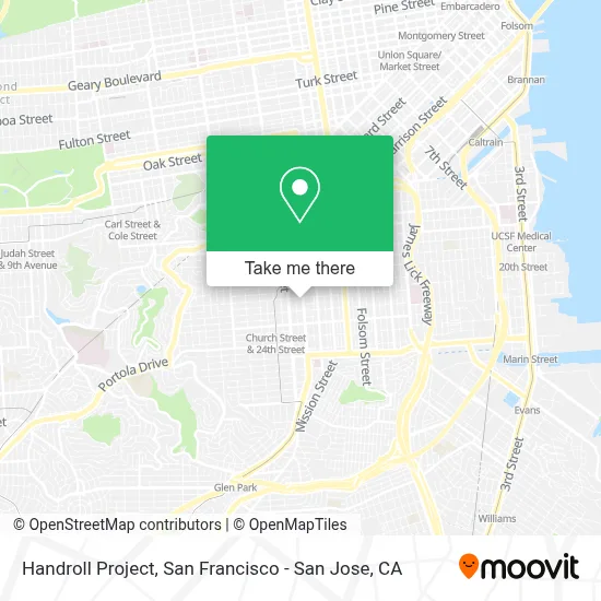 Handroll Project map