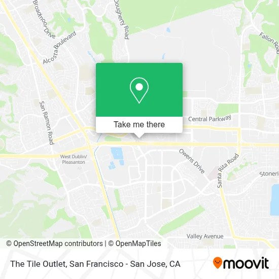 The Tile Outlet map